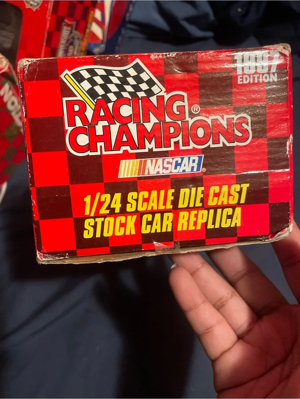 Racing Champions Havoline #28 Die-Cast Stock Car - Black and Red